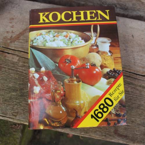 Vintage Kochbuch | Kochen - 1680 Rezepte für Sie |Verlag für die Frau | DDR 1985 | Deutsch