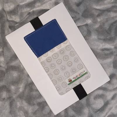 PERSONALISIERBAR! Lesezeichen mit Einsteckfach, Gummiband. Zur Einschulung, für Lesenarren, Bücherwürmer, Urlaubsreise
