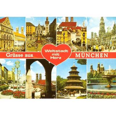 Postkarte *** München ***