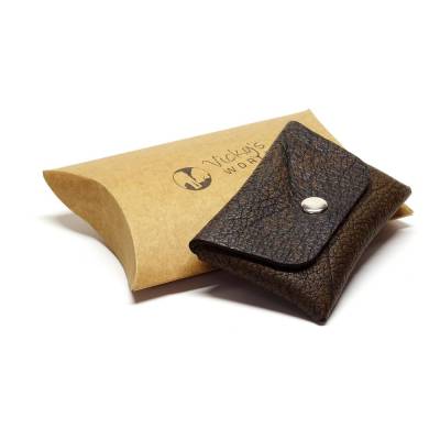 Karten Etui Geldbörse Echtes Leder Cards and Cash Buffalo Crust by Vickys World - Card Wallet Bag