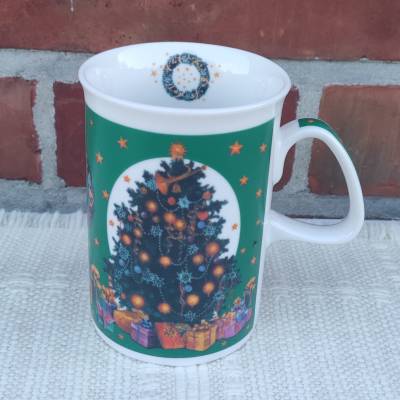 Vintage Kaffeebecher - Weihnachtsreise nach Stechlin - Glühweinbecher