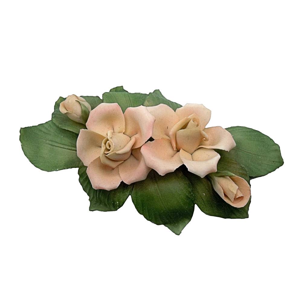 Capodimonte Porzellan Rose - CECILE BRUNNER