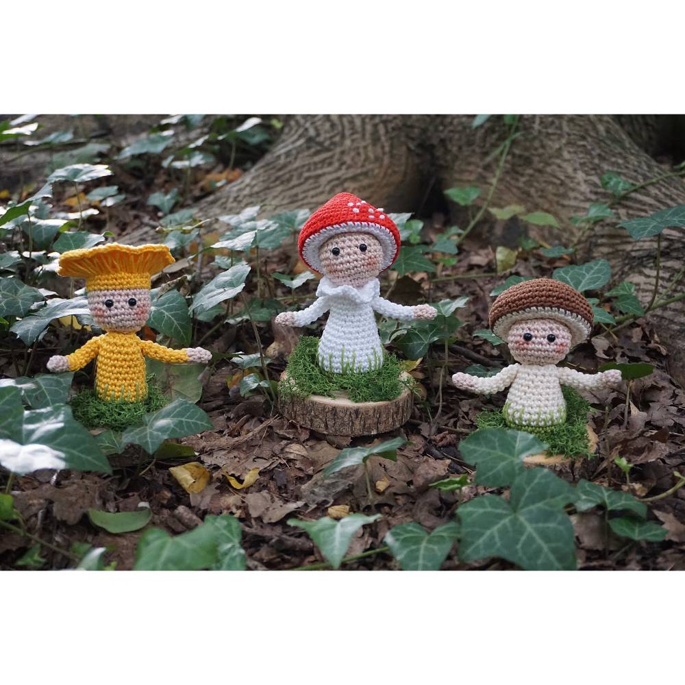 Häkelanleitung Pilze - PDF Datei Bild 2