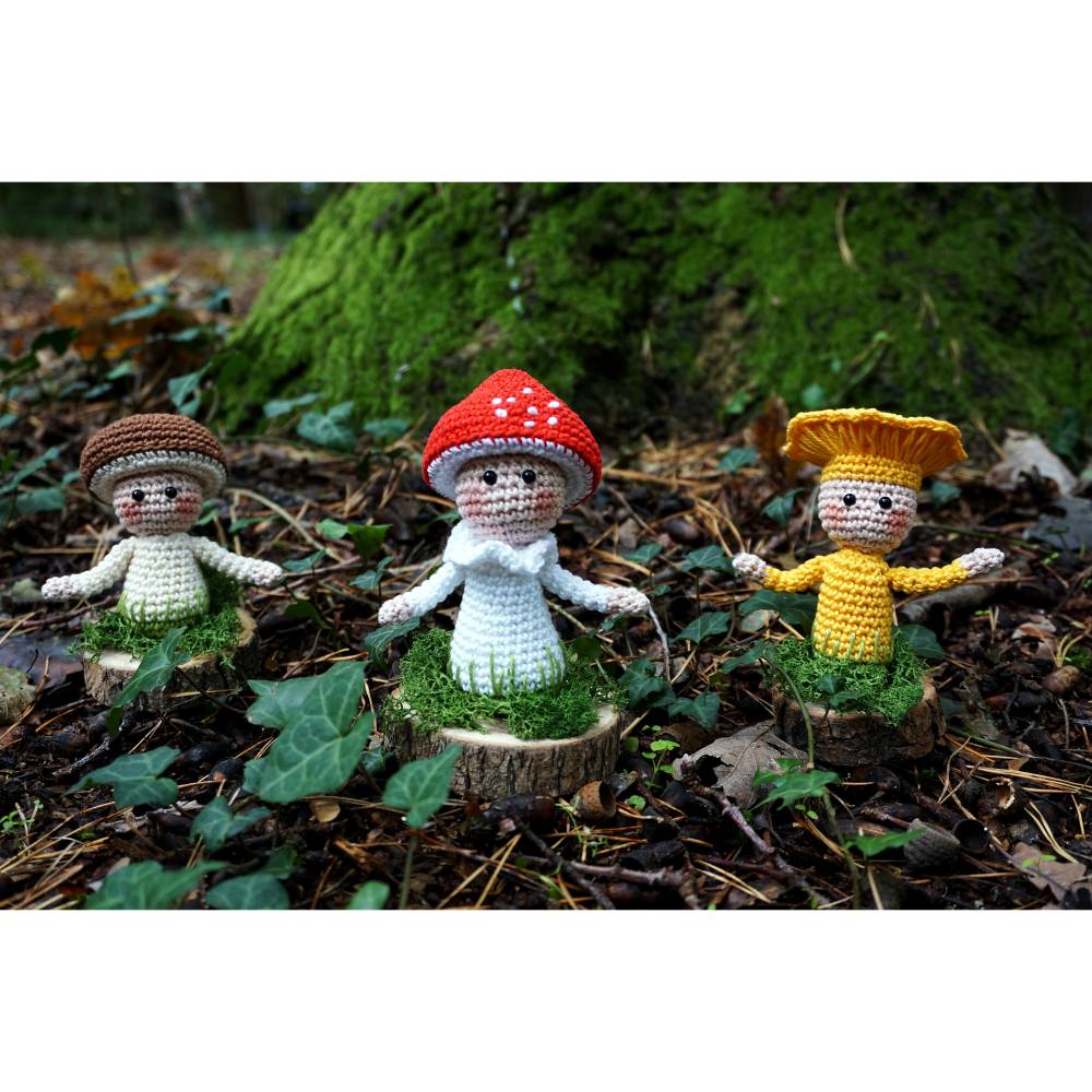 Häkelanleitung Pilze - PDF Datei Bild 6