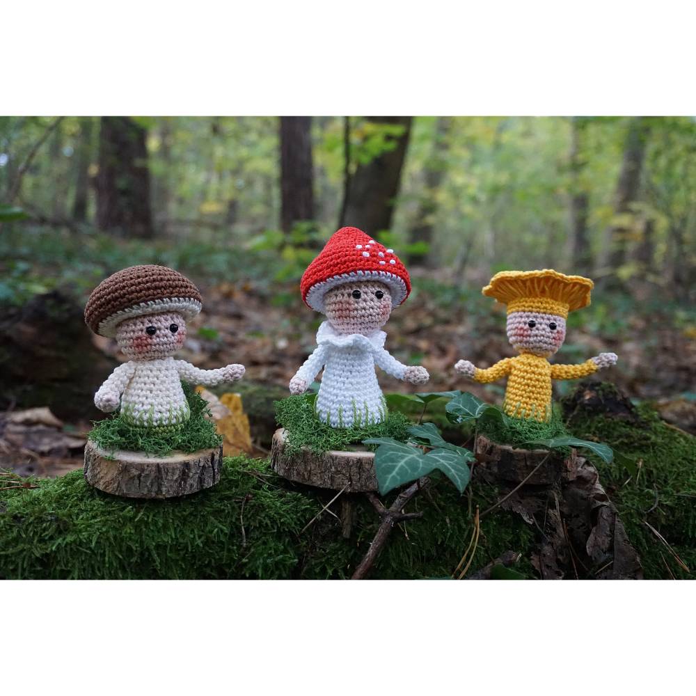 Häkelanleitung Pilze - PDF Datei Bild 7