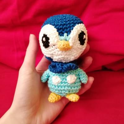 Pokemon Plinfa gehäkelt als Geschenk, Kuscheltier, Spielzeug, Talisman, Fanartikel und Deko