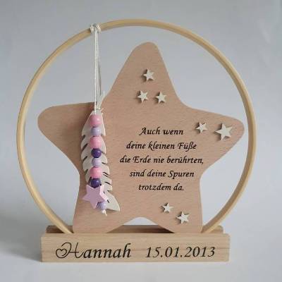 Geschenk für Sternenelter, Andenken an ein Sternenkinder / Erinnerung an Verstorbene