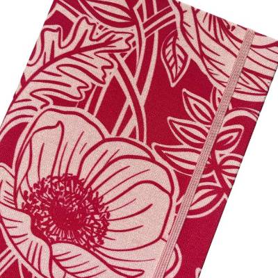 Notizbuch Tagebuch "I love Pink" floral romantisch Blumen Blüte
