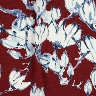 Viskose Satin leichter Frühjahrs-/ Sommerstoff  Svenia  bordeaux (1m/12,-€)