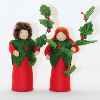 Stechpalme -Ilex - Blumenmädchen - Jahreszeitentisch