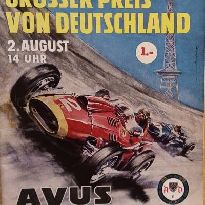 Automobil-Weltmeisterschaft - Großer Preis von Deutschland - Avus Grosser Preis von Berlin Sonntag, 1. August 1959