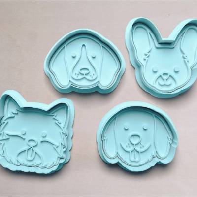 Hunde Keksausstecher | Cookie Cutters | Ausstechform | Keksform | Plätzchenform | Plätzchenausstecher