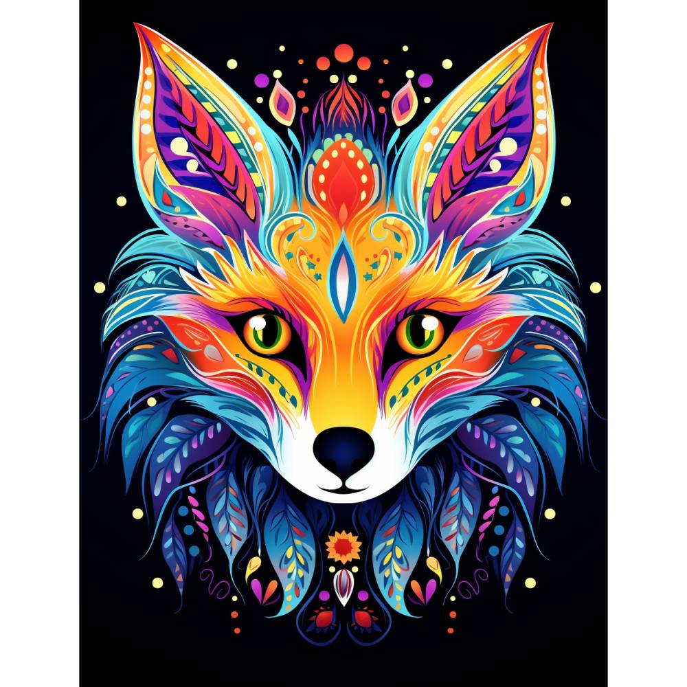 Winter Wild Tiere 200 Seiten PDF Malbuch Teil 2 Erwachsene Kinder Download Bild 3