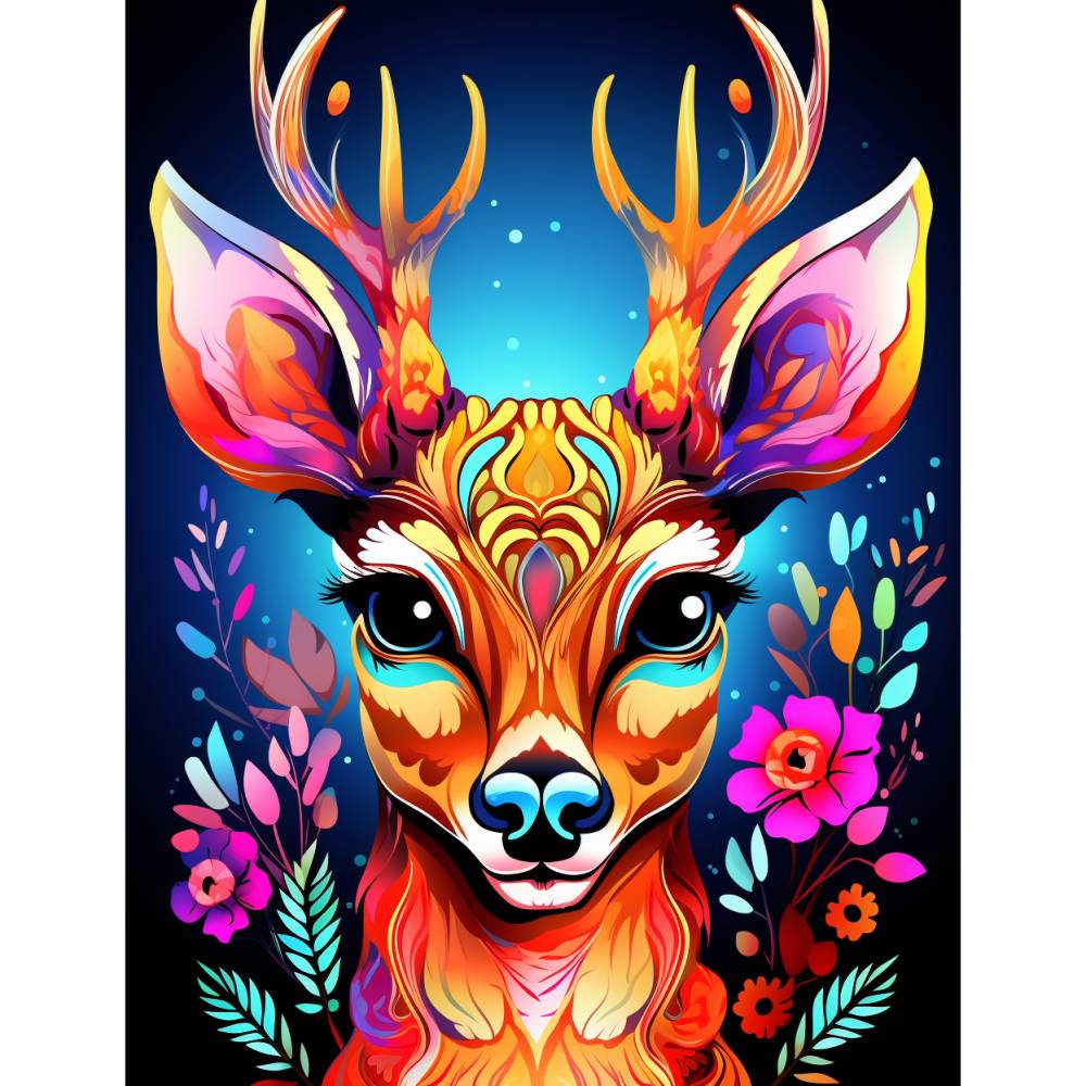 Winter Wild Tiere 200 Seiten PDF Malbuch Teil 2 Erwachsene Kinder Download Bild 4