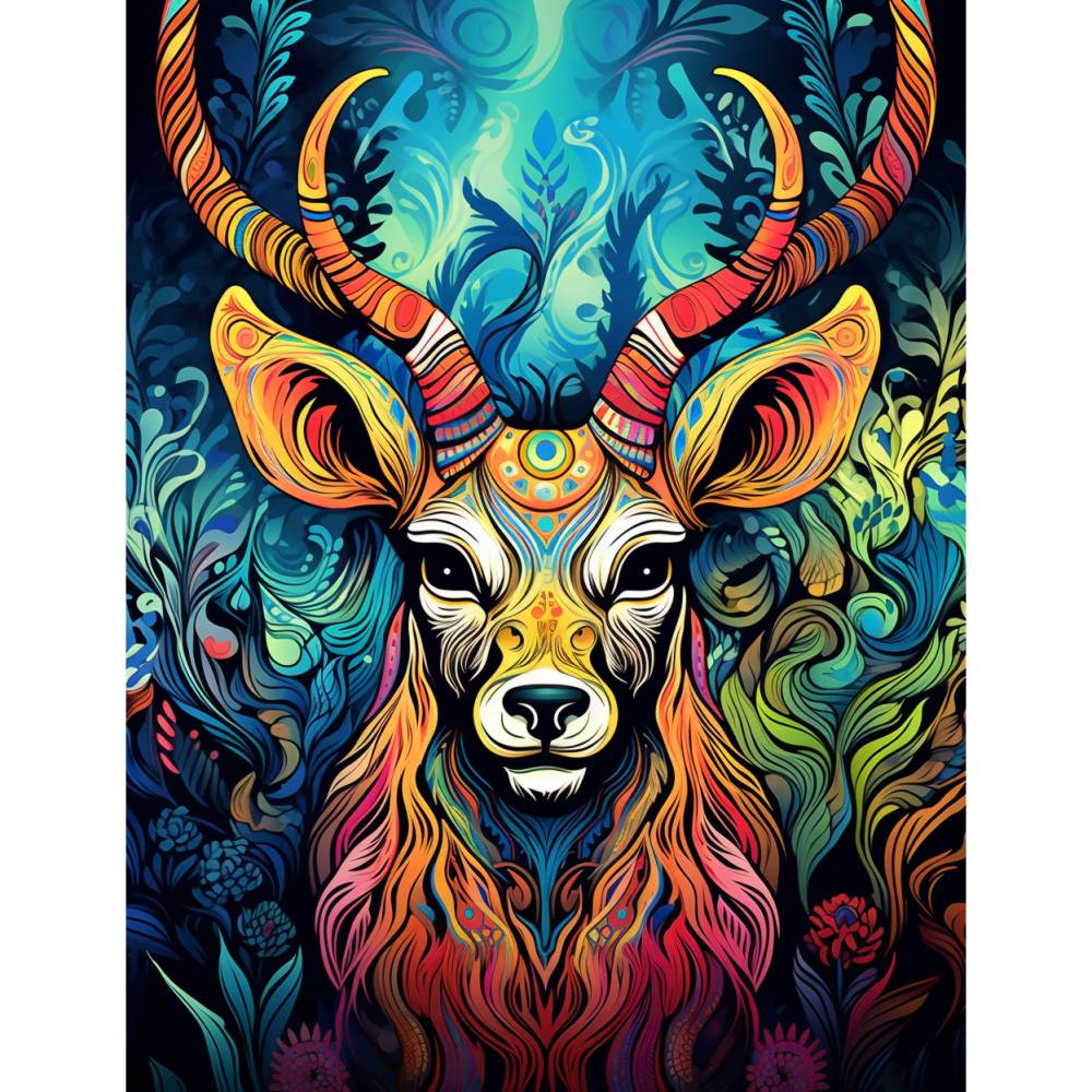 Winter Wild Tiere 200 Seiten PDF Malbuch Teil 2 Erwachsene Kinder Download Bild 5