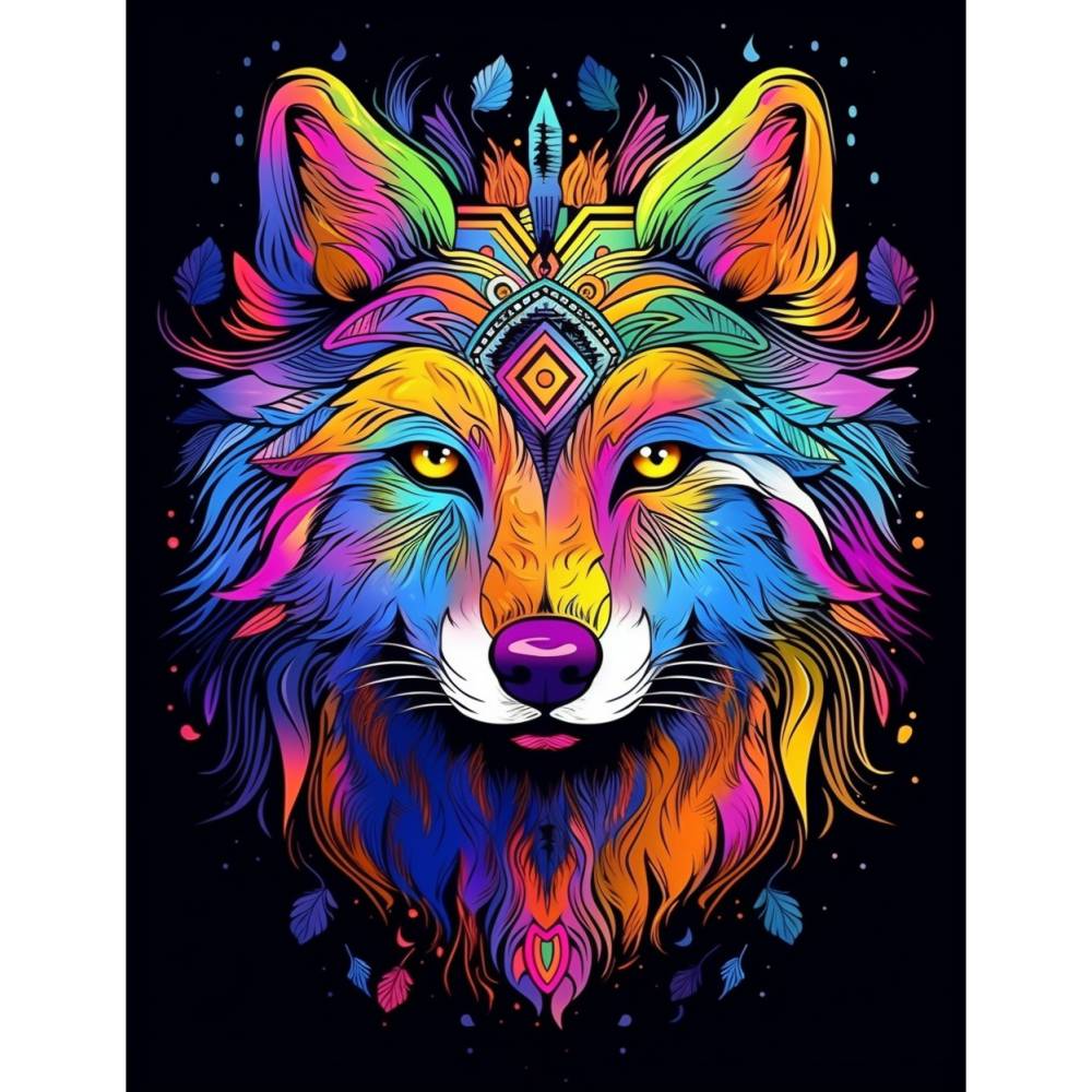 Winter Wild Tiere 200 Seiten PDF Malbuch Teil 2 Erwachsene Kinder Download Bild 7