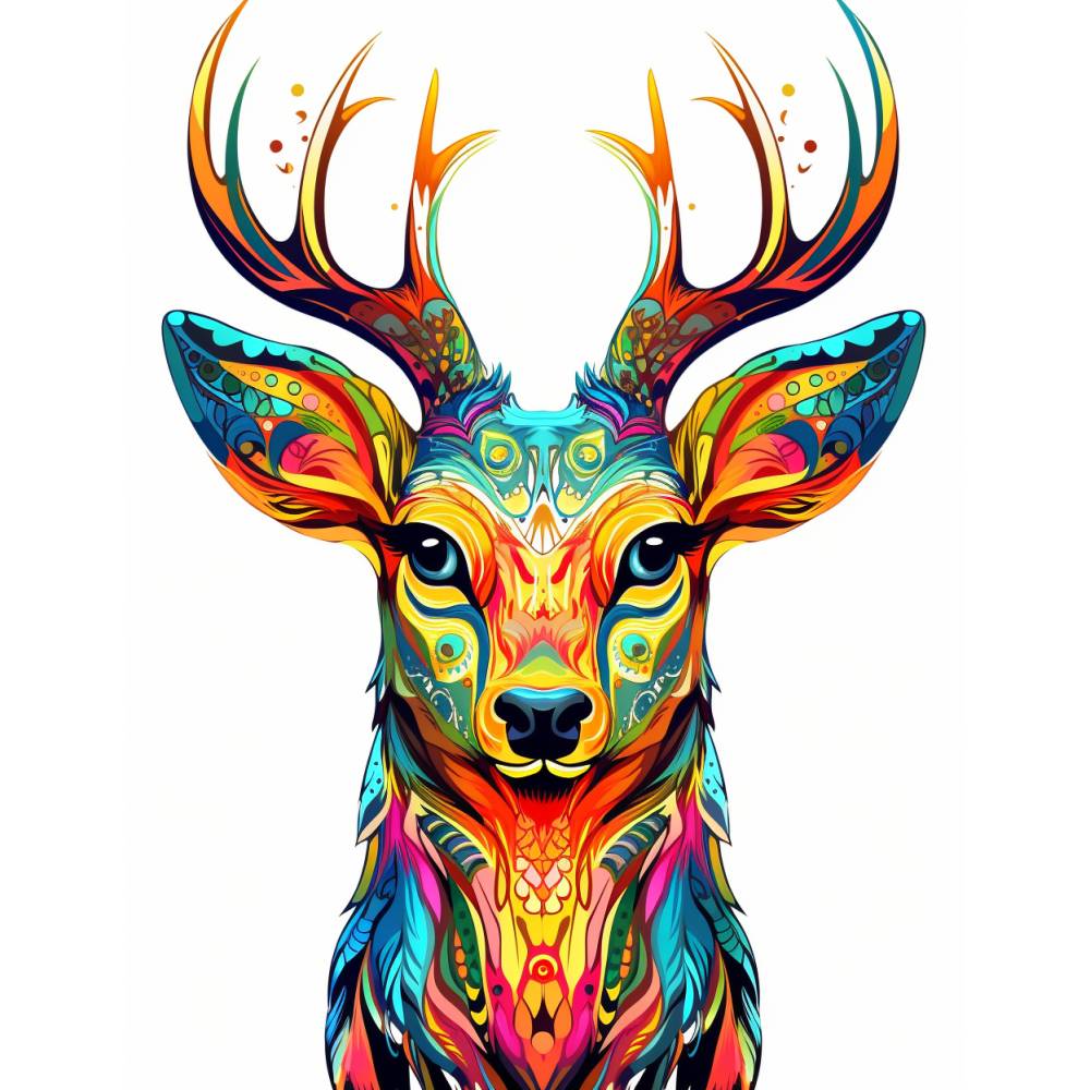 Winter Wild Tiere 200 Seiten PDF Malbuch Teil 2 Erwachsene Kinder Download Bild 8