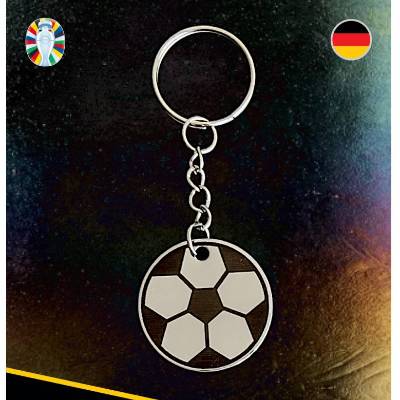 Fußballanhänger - Personalisierbarer Schlüsselanhänger - Passend zur Europameisterschaft!