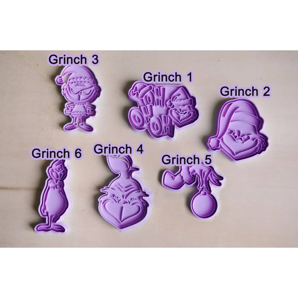 Grinch Keksausstecher | Ausstecher | Cookie Cutters | Ausstechform | Keksform | Plätzchenform