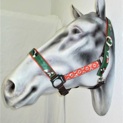 Pferdehalfter "Foxy" Halfter Outdoor abwaischbar Stallhalfter Reithalfter Pony Vollblut Warmblut