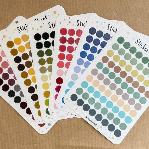 Mini Dot Sticker | Kreise | Dots | Punkte | Bulletjournal | Journal Sticker