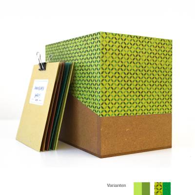 SAMENTÜTENBOX mit 24 Tüten und 6 Registerkarten, Kiste zum Sammeln von Saatgut, Geschenkidee, Geschenk für Hobbygärtner 