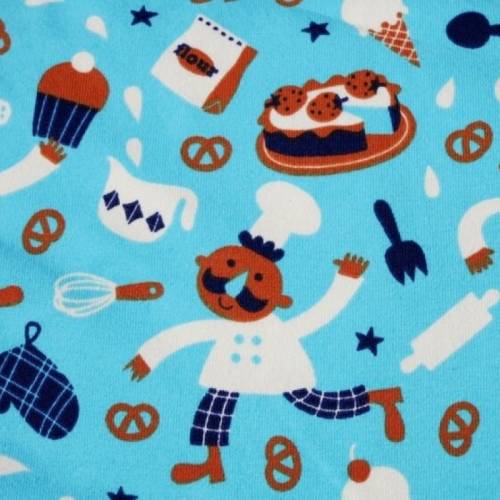 Lillestoff Bakery Fun Jersey GOTS