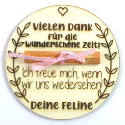 Geldgeschenk mit Wunschtext