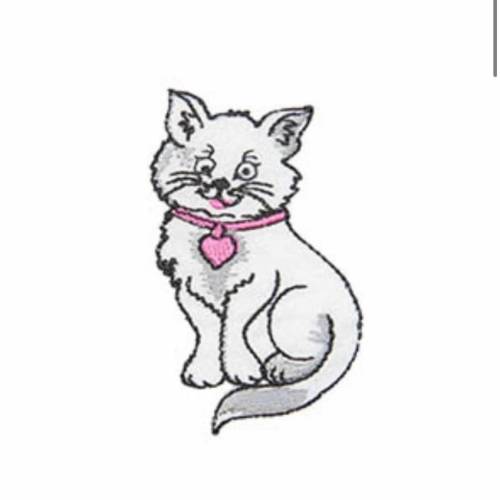 Katzen Bügel-Applikation