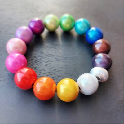 Armband "Farben des Regenbogens"