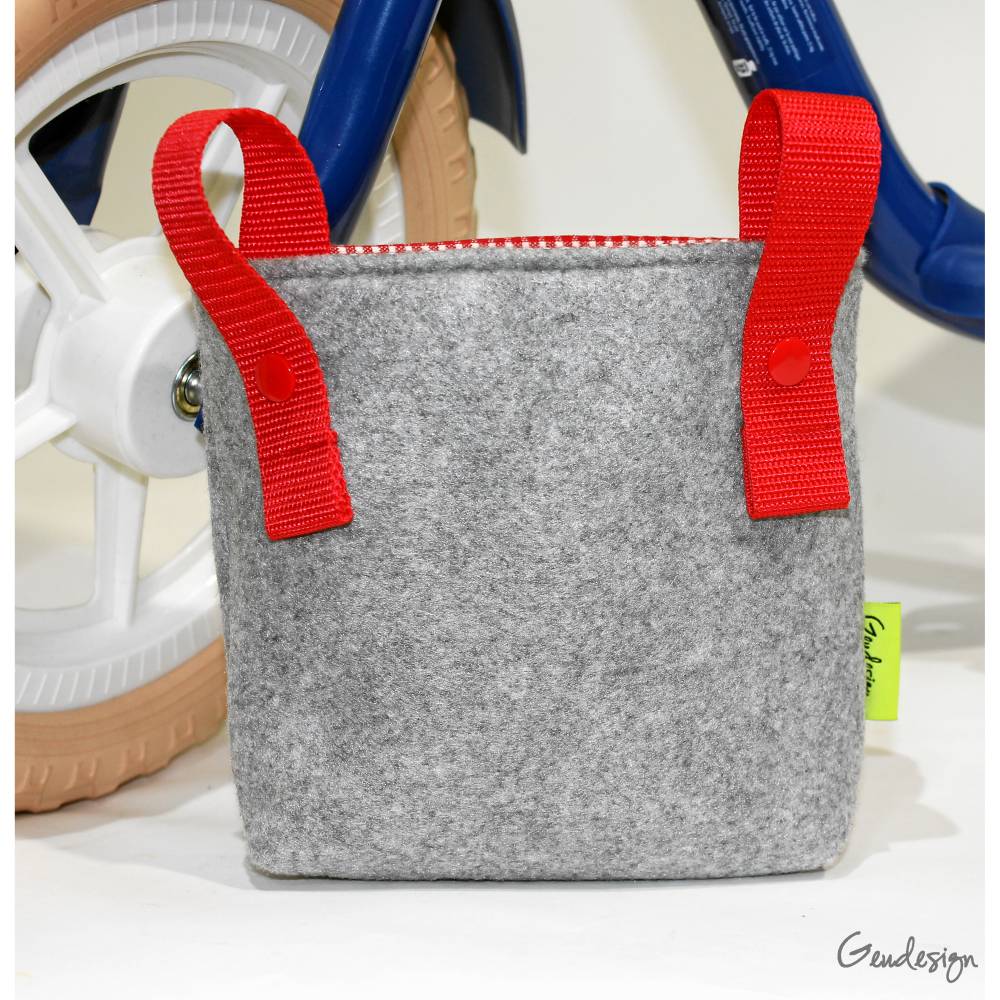 Lenkertasche "Kleiner Pirat" aus Filz, personalisierbar Bild 5