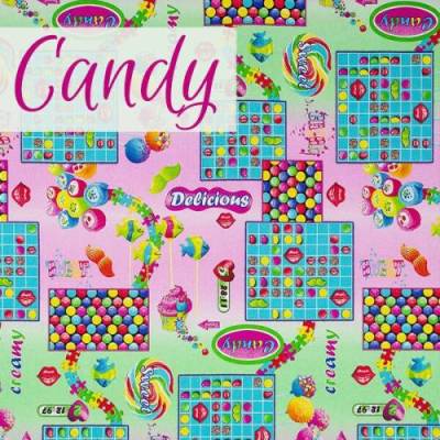 SONDERPREIS Candy Digitaldruck Cotton