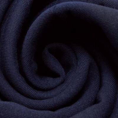 Sweat Baumwolle uni einfarbig marine Oeko-Tex Standard 100 ( 1m/14,-€)