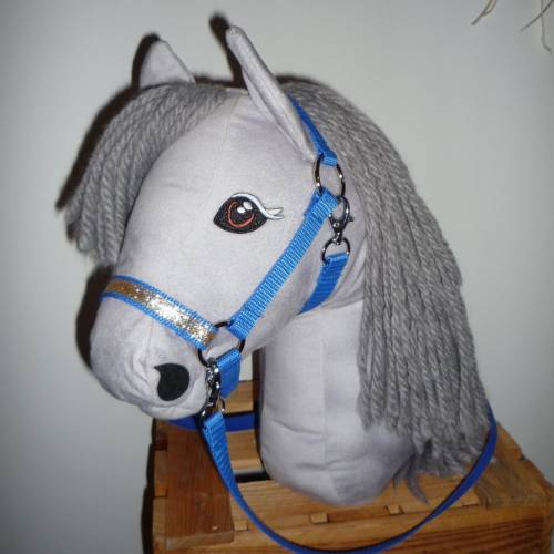 Halfter mit Zügel Hobby Horse, Hobby Horse, Halfter, Halfter mit Zügel blau