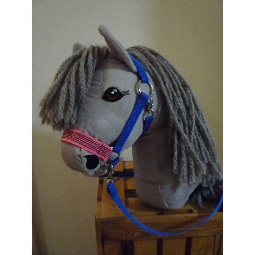 Halfter mit Zügel Hobby Horse, Hobby Horse, Halfter, Halfter mit Zügel blau Bild 2