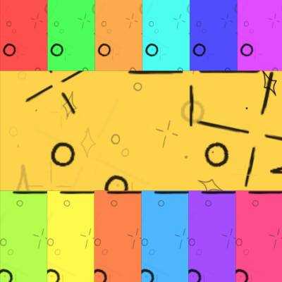 Digipapier Kreuze Kreise