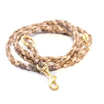 Verstellbare Leine für kleine Hunde aus Paracord, sicher und langlebig, verschiedene Längen wählbar, Art: Mini
