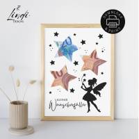 Geldgeschenk Wunscherfüller A4 | Digitaler Druck | zum selbst Ausdrucken | PDF