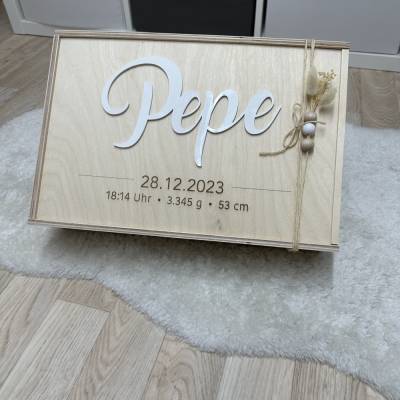Erinnerungsbox Geschenkbox Baby Geburt