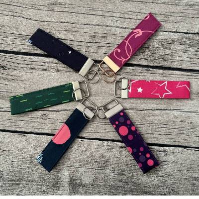 tolle Schlüsselanhänger aus Stoff passend zum Schulranzen - Einschulung, Schulstart -