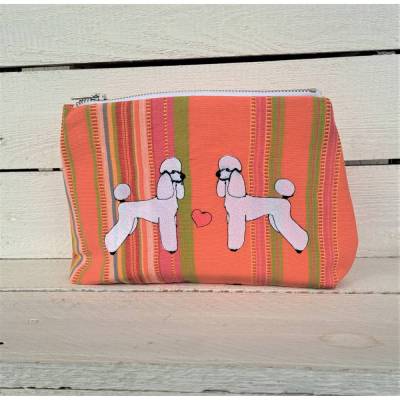 Schlamper-Etui, Stiftetasche, Schlampermäppchen, Pudel, Königspudel, Mäppchen, Hundetasche