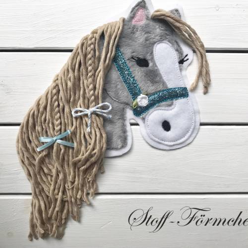 Große Pony Lulu-Applikation