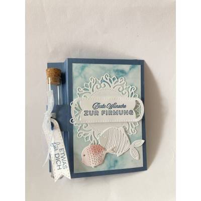 Geldgeschenk Geburtstag Reagenzglas Firmung Konfirmation Röhrchen Geldverpackung Wunscherfüller Geschenkidee Handarbeit 