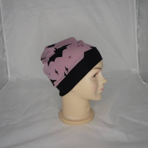 Beanie, Mütze, Kindermütze, Kopfumpfang 47-50