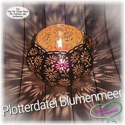 Plotterdatei Blumenmeer