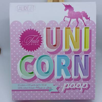 Tula Pink Unicorn Poop Aurifil Garn 50wt