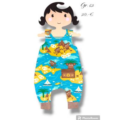 Strampler Affen Piraten Gr. 62