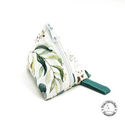 Schnullertasche * Pyramidentasche * Dreieckstasche * Eukalyptus * verschiedene Größen
