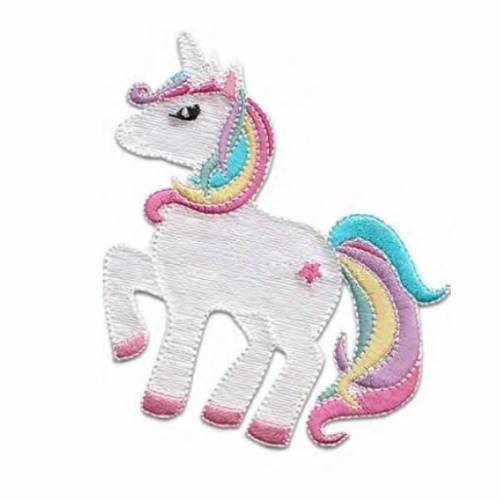 Einhorn Bügel-Applikation