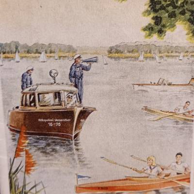 DDR - Merkblatt für Wassersportler - August 1958